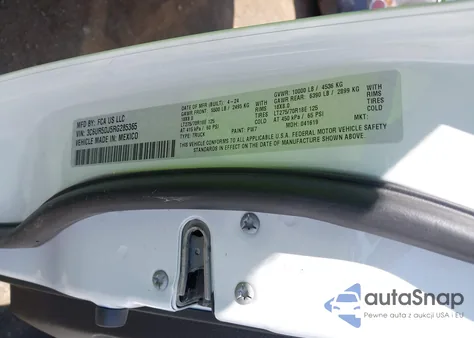 2024 Ram 2500 Big Horn 4X4 6'4 Box from USA, damaged, VIN 3C6UR5DJ5RG285365